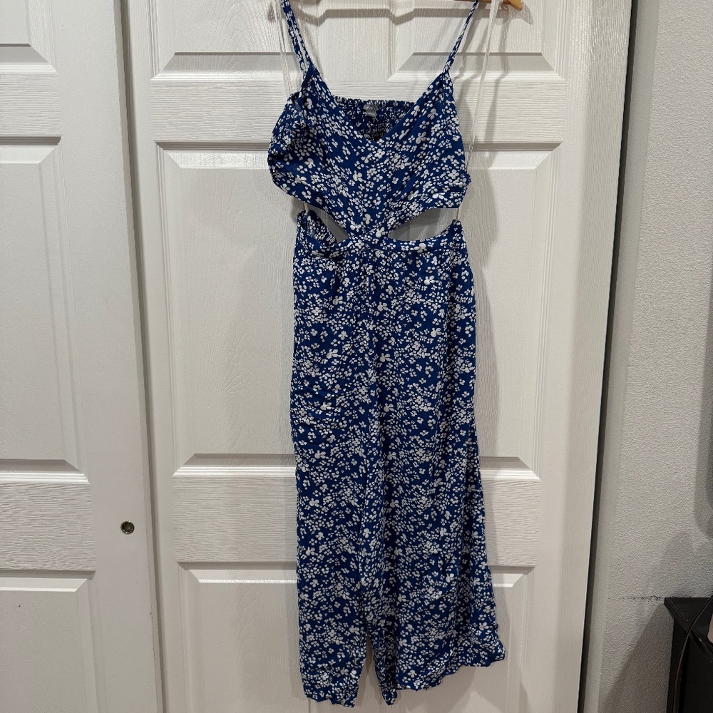 Aerie crop romper